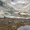 Chasm Lake below Long's Peak.