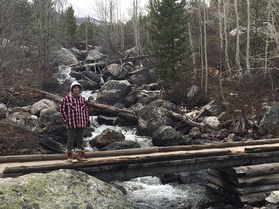 Grand Teton National Park on the Taggart Lake Trail - winter 2015-16.