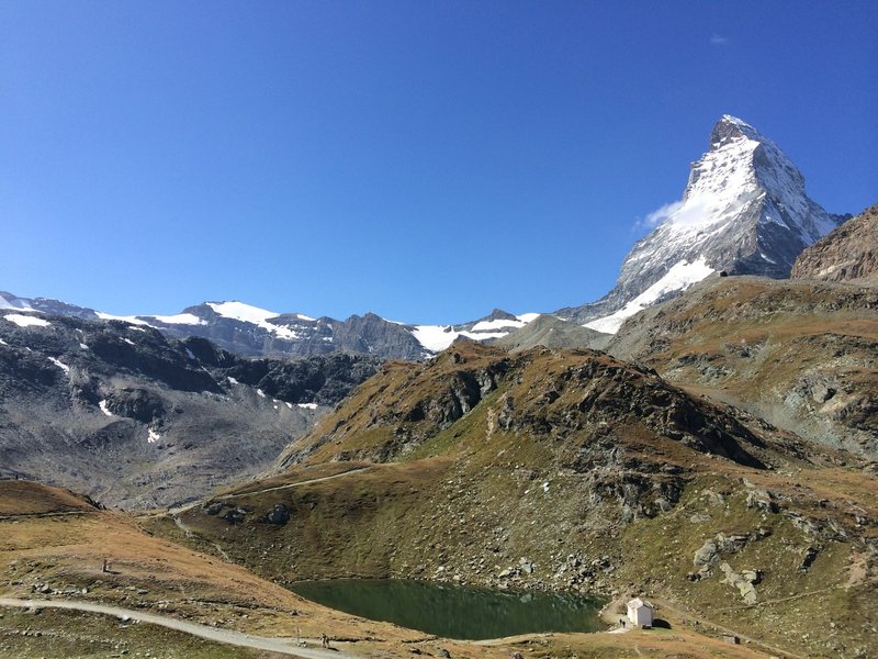 Schwarzsee and the Matterhorn.