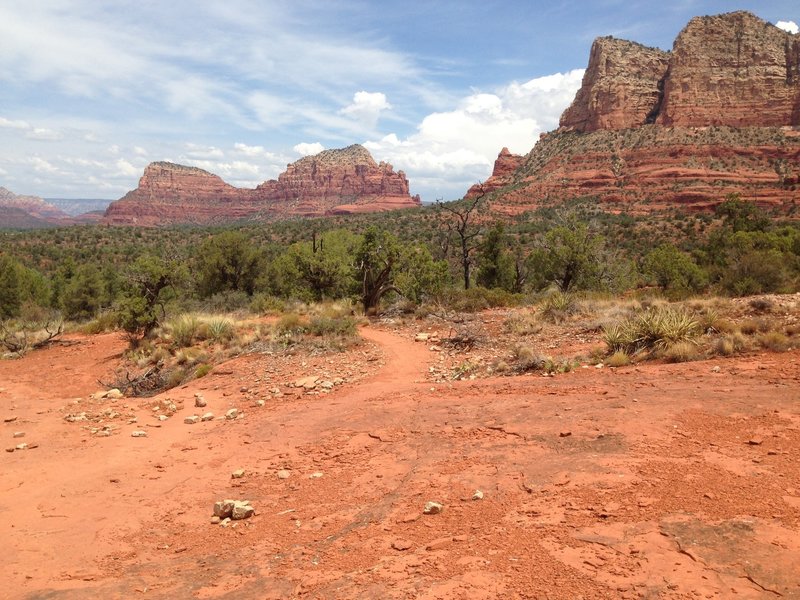 Singletrack in Sedona.