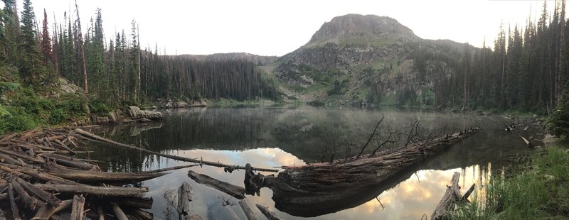 Evening views of Bighorn Lake.