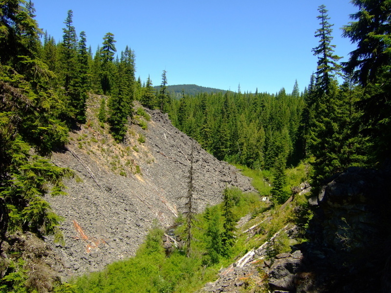 Mud Creek Drainage near start of trail.