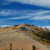 A view up to the lift on top of Mt. Lincoln.