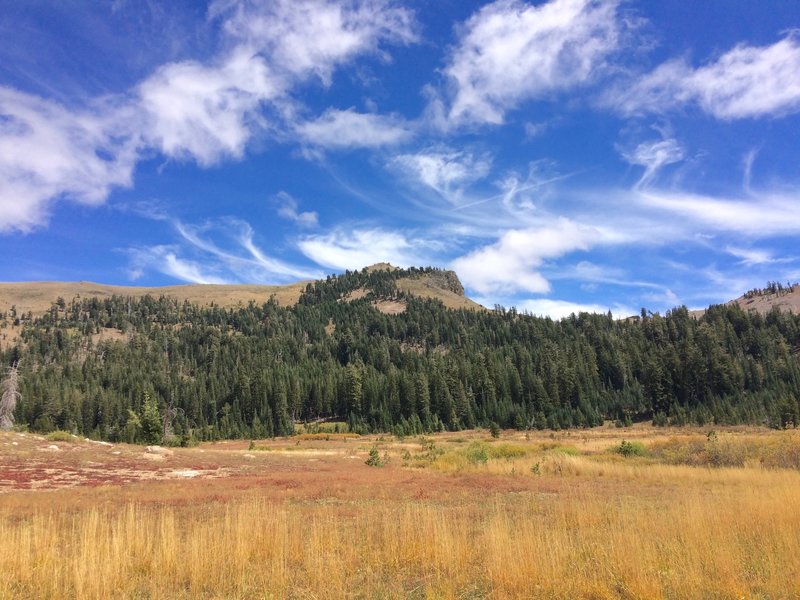 Castle Peak from Round Valley.