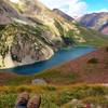 Taking a break on the way to Snowmass Lake on the Maroon Bells 4-Pass Loop.