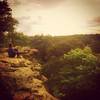 Early morning at Garden of the Gods in Southern Illinois.