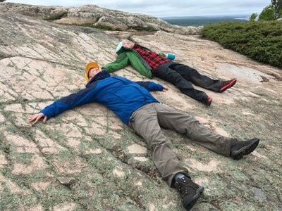 On Hogback Mountain in the U.P.