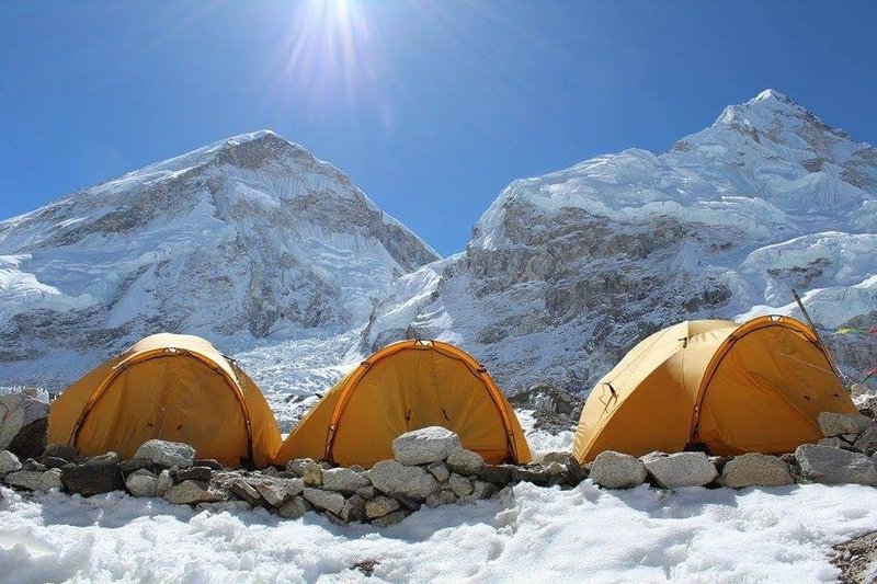 Everest Base Camp.