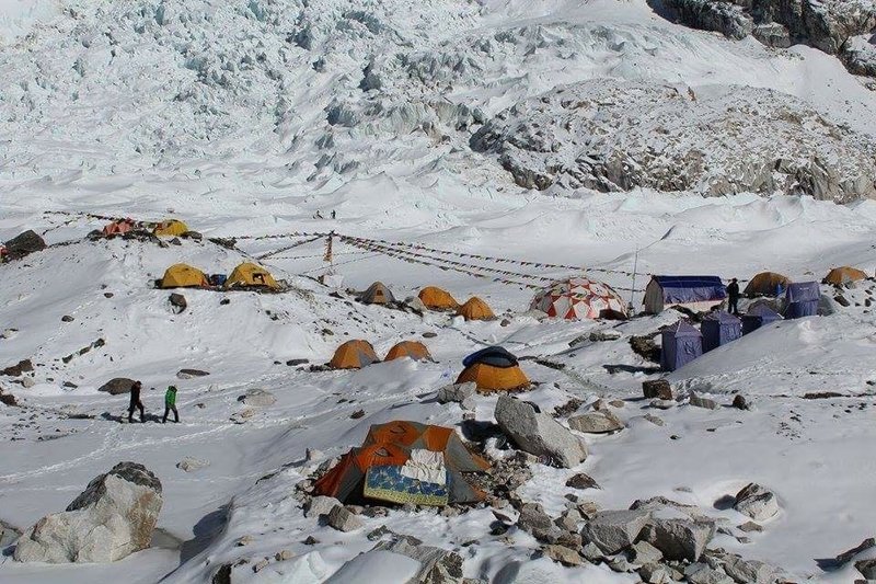 Everest Base Camp.