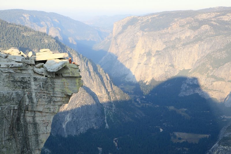 Chillin' on top of Half Dome.