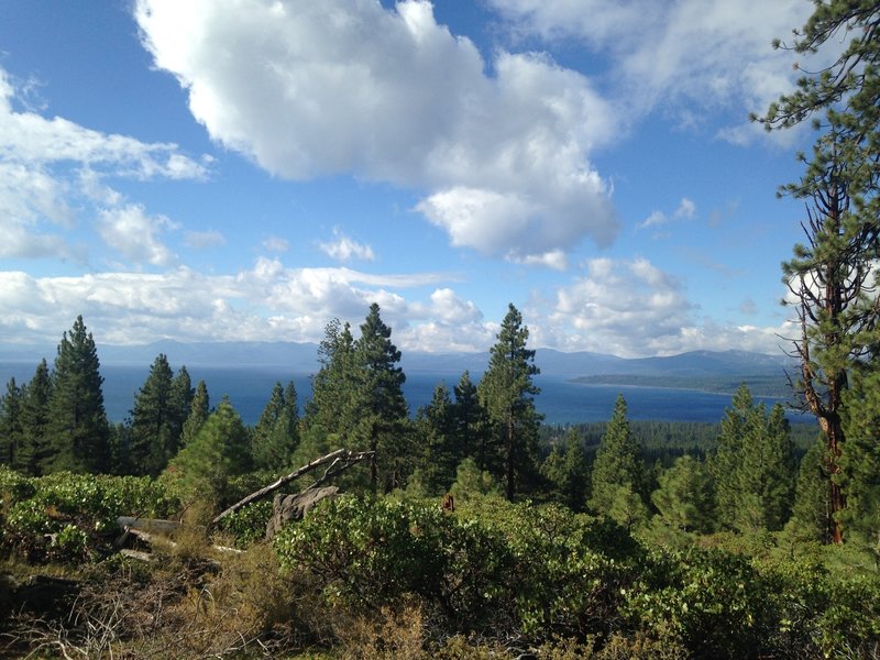 Epic views of Lake Tahoe await all who travel the Tahoe Rim Trail.