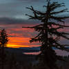 Sunsets over Lake Tahoe leave nothing to be desired.