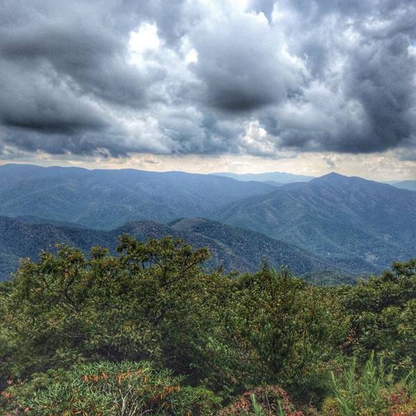 The summit of Pisgah Mtn.