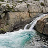 Falling water along Pyramid Creek. with permission from Walter Hsiao