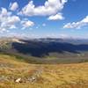 Looking toward the northwest over Chapin Creek. On the left you can see Alpine Visitor Center in the distance