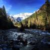 Mount Shuksan from the Baker River Trail.