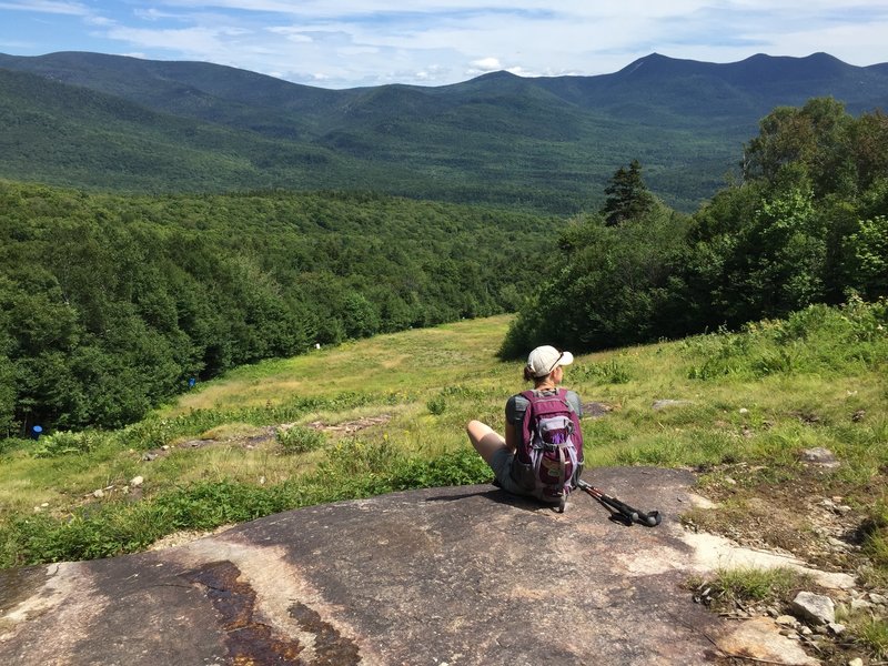 Viewpoint at the Waterville Valley Ski Trails