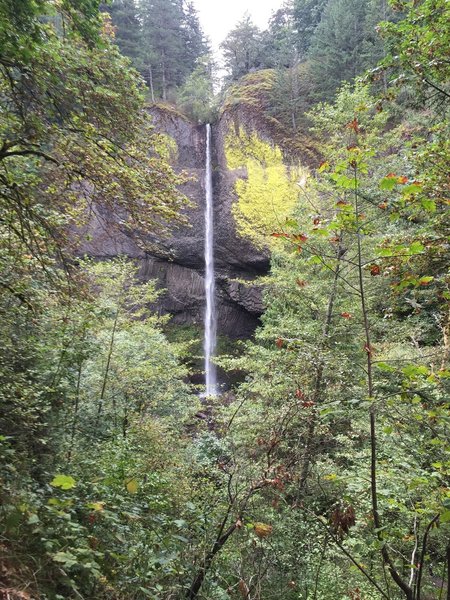 View to Latourell Falls