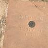 The original marker from the U.S. Coast and Geodetic Survey at the top of Frary Peak.