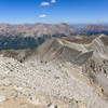 View from the top and the trail back down