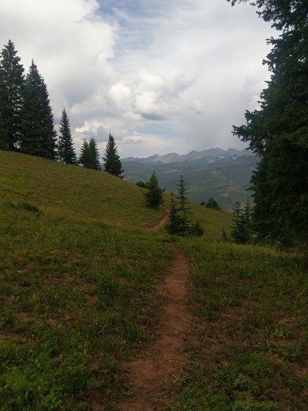 This is a good place for spotting wildlife: browsing deer, scurrying marmots