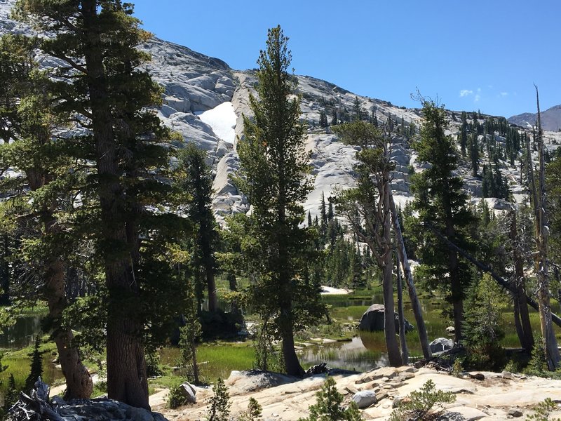 Lake views from the Granite Lake Trail.