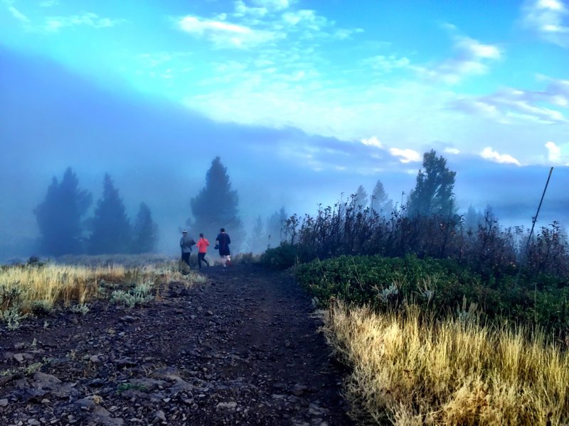 Incredible fall views! Here is the typical terrain up around the towers.