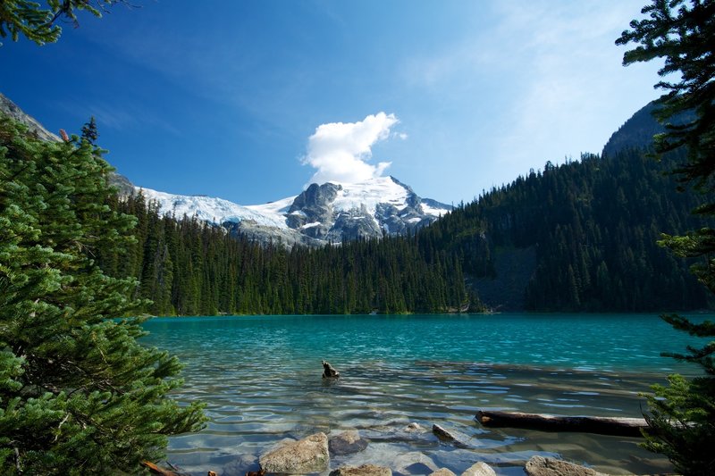 Middle Joffre Lake.