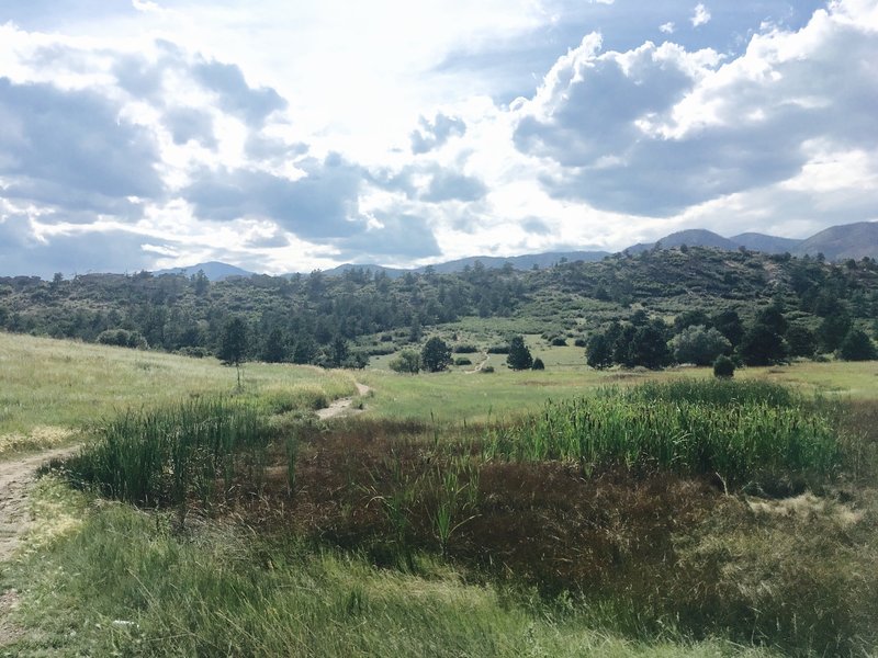 There is beauty for miles and this is only the start of the Ute Valley Trail.