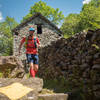 Old farming infrastructure makes up a lot of this beautiful trail. Photo: Tom Malecha (Filme von Draussen).