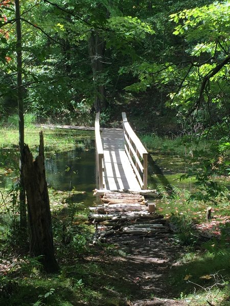 Bridge crossing.