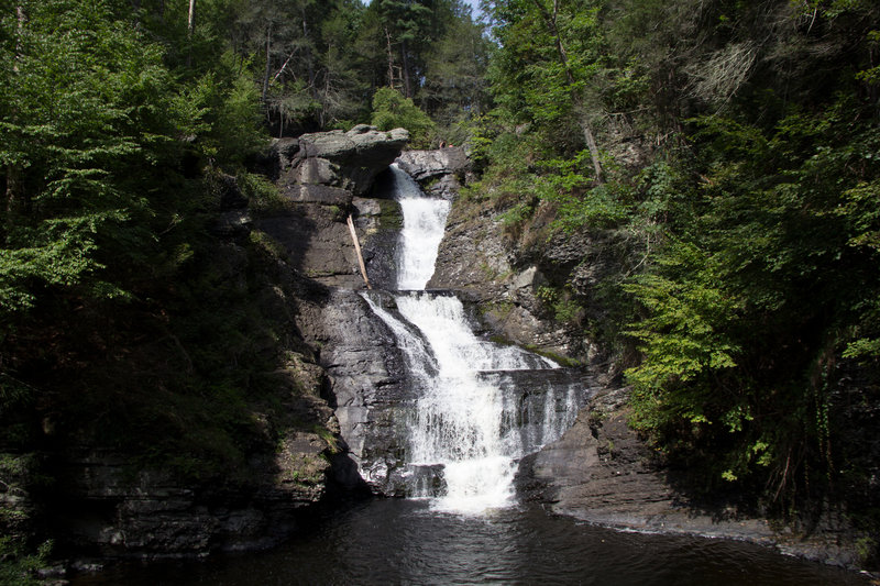 Raymondskill Falls end of summer.