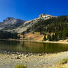 Stella Lake with Wheeler Peak in the background.