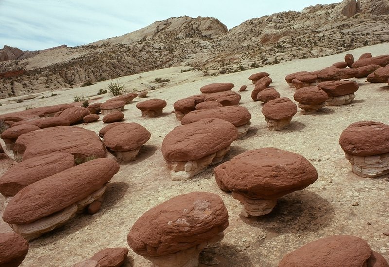 Hamburger Rocks - photo provided by the NPS.