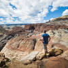 Catching a glimpse of Cassidy Arch in Capitol Reef National Park. Photo credit: NPS/Jane Merritt.