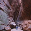 Exploring a side canyon off Burl Trail Road