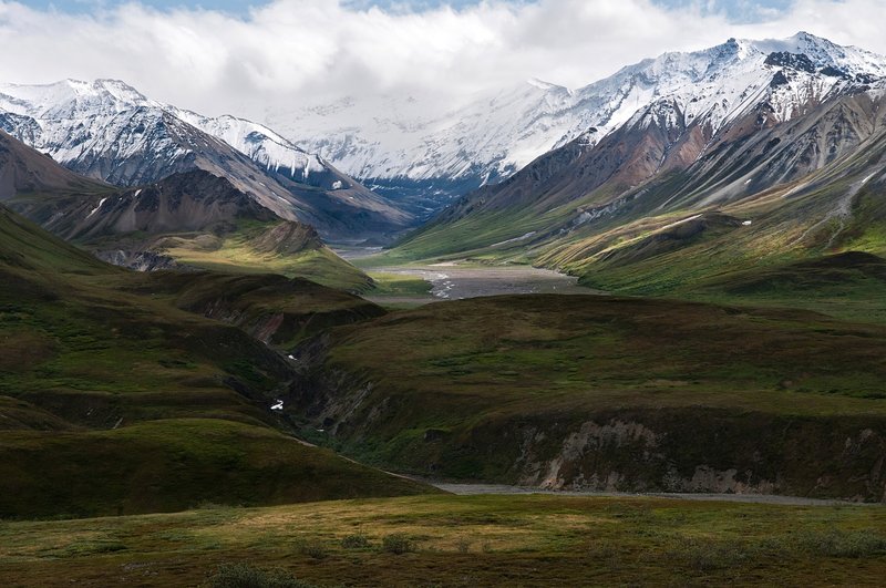 A view from near Eielson Visitor Center, Denali National Park: Photo Credit: NPS Photo/Tim Rains.