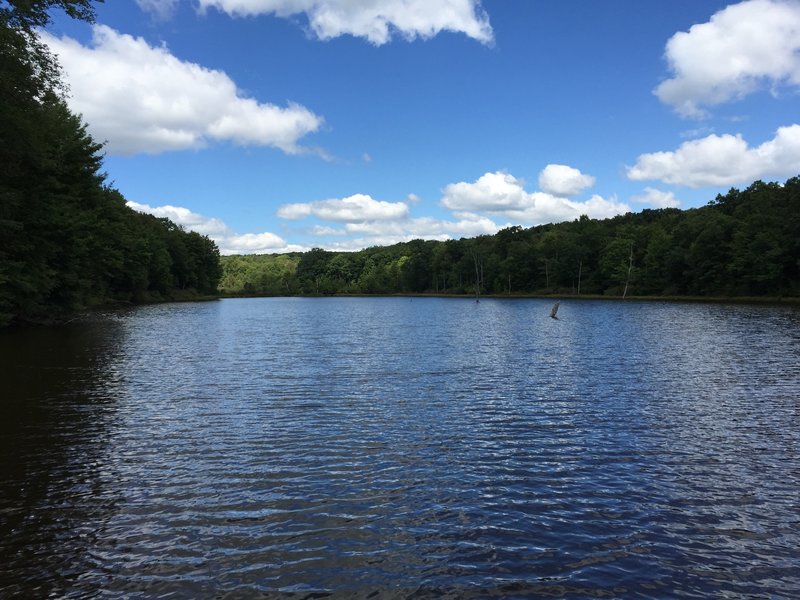 Serene waters on the Laurel Highlands Trail