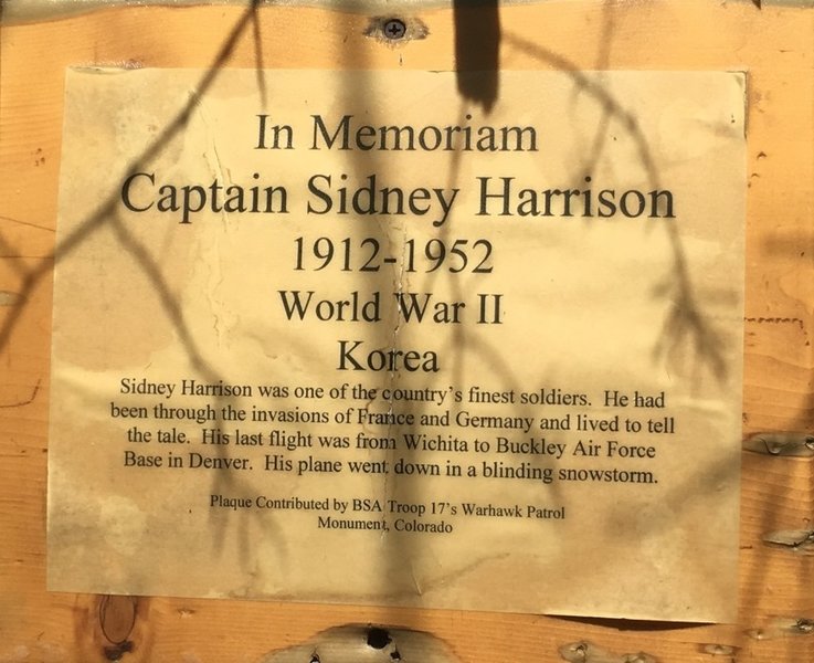 Sidney Harrison Memorial Plaque