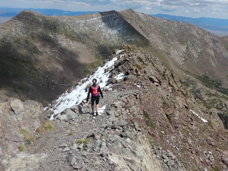 Headed back down from Cottonwood Pass.