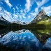 Swiftcurrent Lake. Glacier National Park.