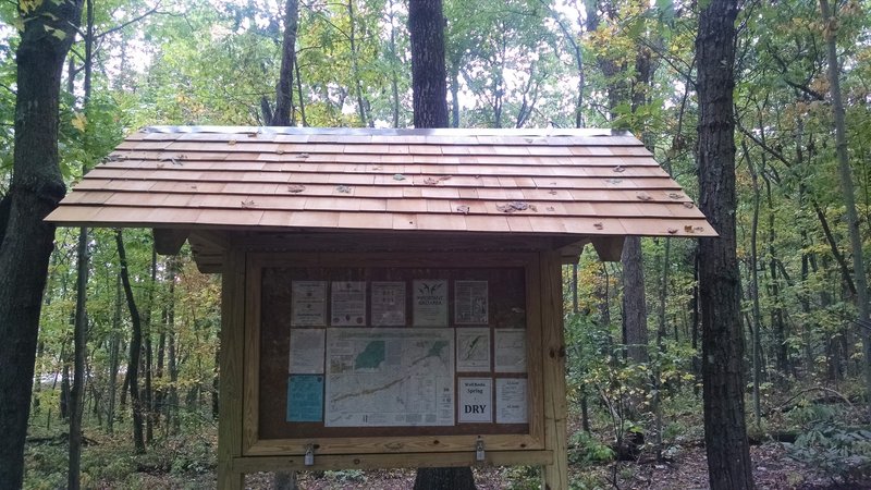 Kiosk: Appalachian Trail - Fox Gap PA to Columbia Gas Pipeline