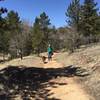 Approaching the summit of Mosca Pass Trail.