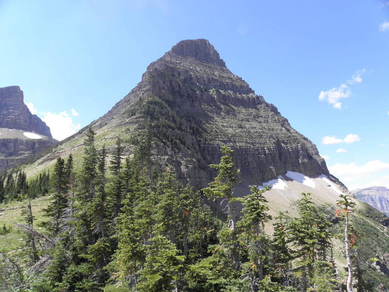 Wahcheechee Mountain as viewed from Stoney Indian Pass.