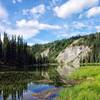 Denali, Horseshoe Lake. with permission from Rumiana Koynova-Tenchova