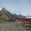 Start of the trail to Piedra del Fraile at the bridge over Rio Electrico.