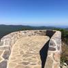 Recently refurbished viewing platform at Hawksbill Summit.