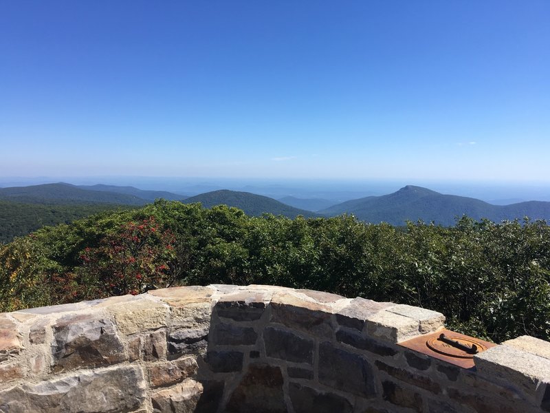 Looking East from Hawksbill Summit.