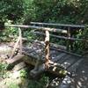 Small bridge over a side inlet into Lewis Creek