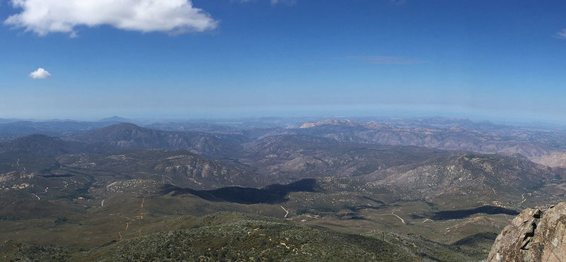 View from Cuyamaca Peak